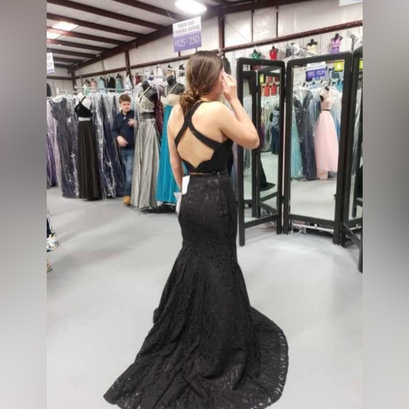 2 Piece Prom Dress - Picture 2 of 2